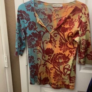 FINAL MARKDOWN Ladies’ Liberation Ribbed Henley (XL)